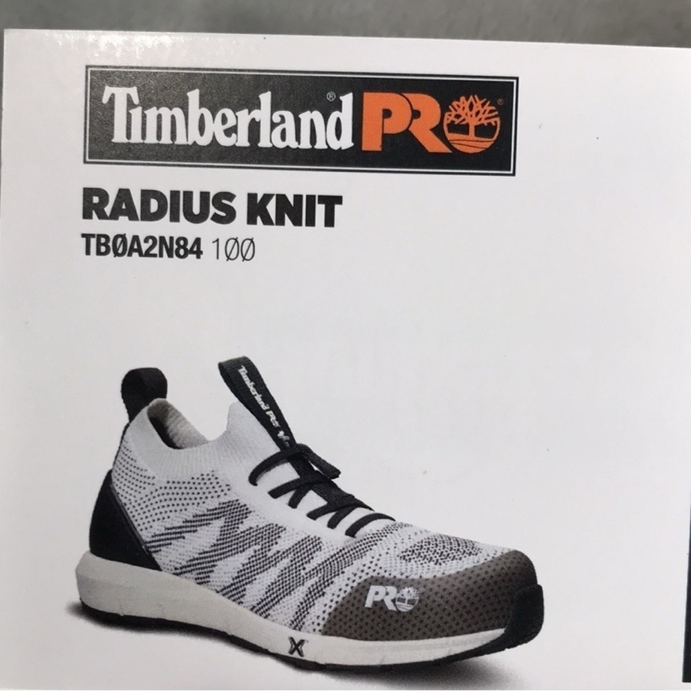 Timberland Pro Radius Knit  Titanium Slip On Comp Toe Shoe Men's 9M